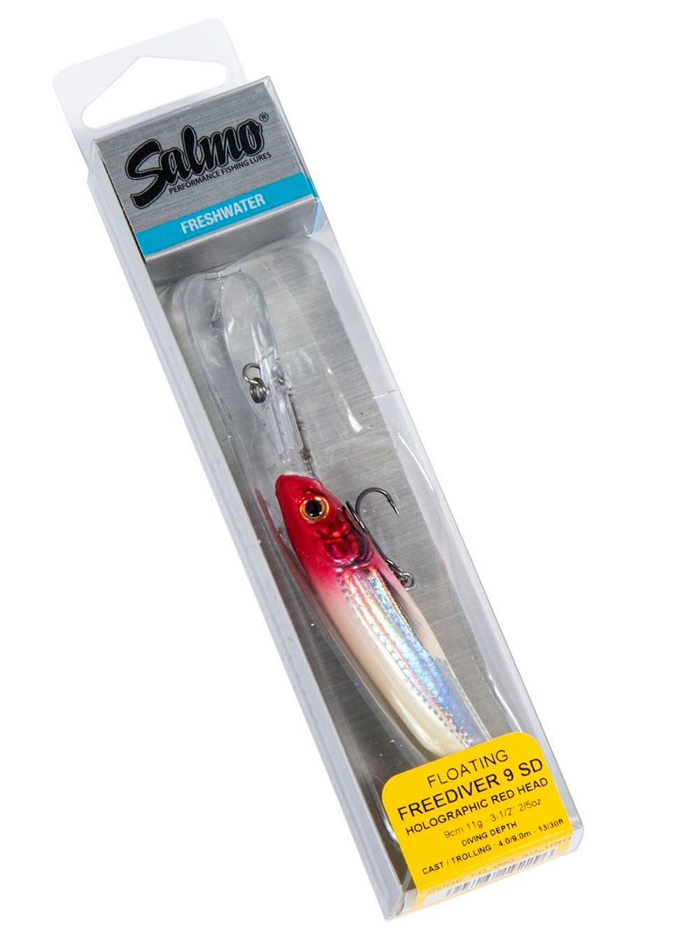 Воблер плавающий Salmo FREEDIVER SDR 09/HP