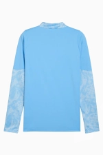 Кофта Puma Manchester City 25/26 Training 1/4 Zip Top - голубой