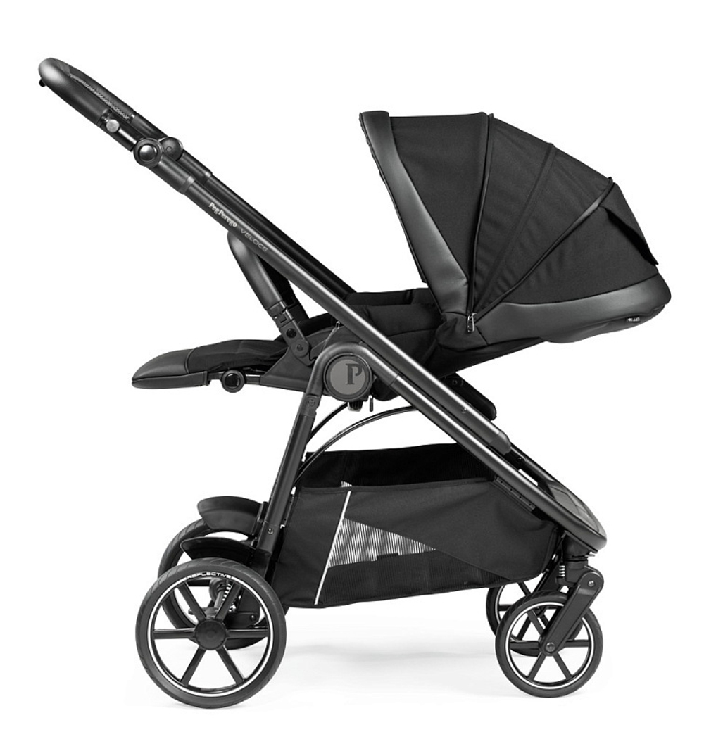 Коляска 3 в 1 Peg Perego Veloce Lounge Licorice