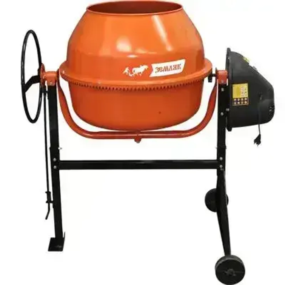 ЗЕМЛЯК Бетономешалка 180 л, 750 Вт