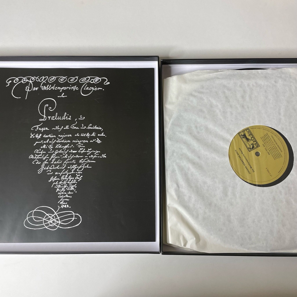 Виниловая пластинка LP Bach И. С. Бах, Sviatoslav Richter Святослав Рихтер, Das Wohltemperierte Klavier BWV 846-893 (Germany 2016) Бокс Сет