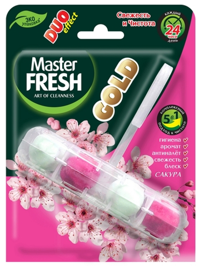 Master Fresh блок для унитаза Сакура 50г