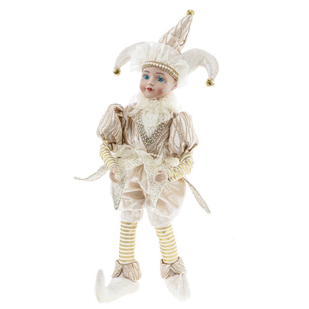 GAEM Игрушка набивная "Клоун" (муз ,движ), L16 W14 H52 см (полка 28 см.)