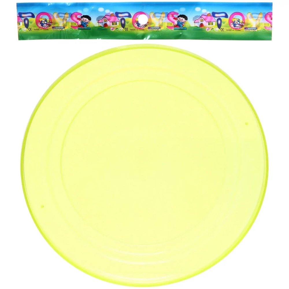 Летающая тарелка «Яркие блики» 22 см, микс