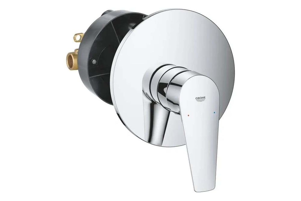 Смеситель для душа Grohe BauEdge однорычажный, хром 29078001