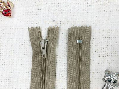 Молния брючная автомат, L 20 см, Т4