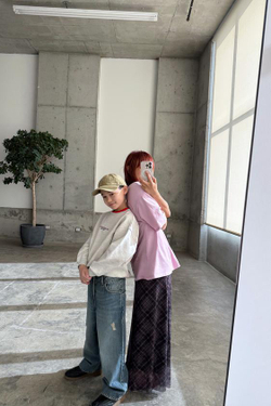 ZARA ТОЛСТОВКА С НАДПИСЬЮ, СЕРЫЙ С МЕЛАНЖЕВЫМ ЭФФЕКТОМ