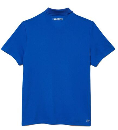 Мужское теннисное поло Lacoste Tennis x Novak Djokovic Ultra-Dry Polo - blue