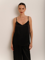 Топ шелковый