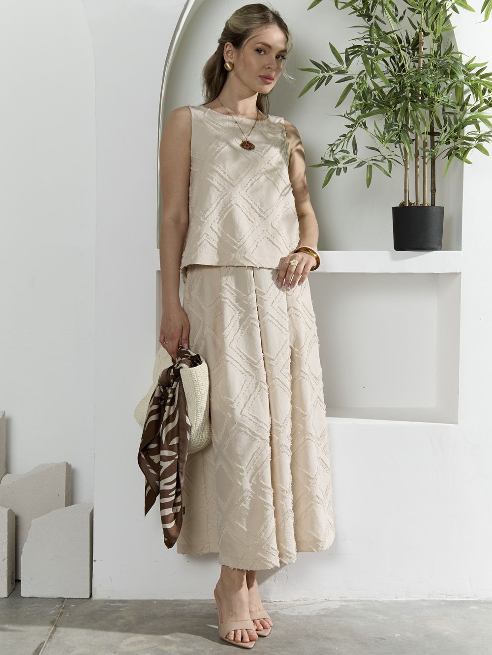 Костюм женский Ангелина-3 Виотекс БЕЖЕВЫЙ