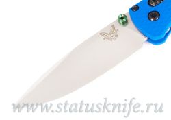 Нож Benchmade CU535-SS-20CV-G10-BLU Bugoutфотография - 2