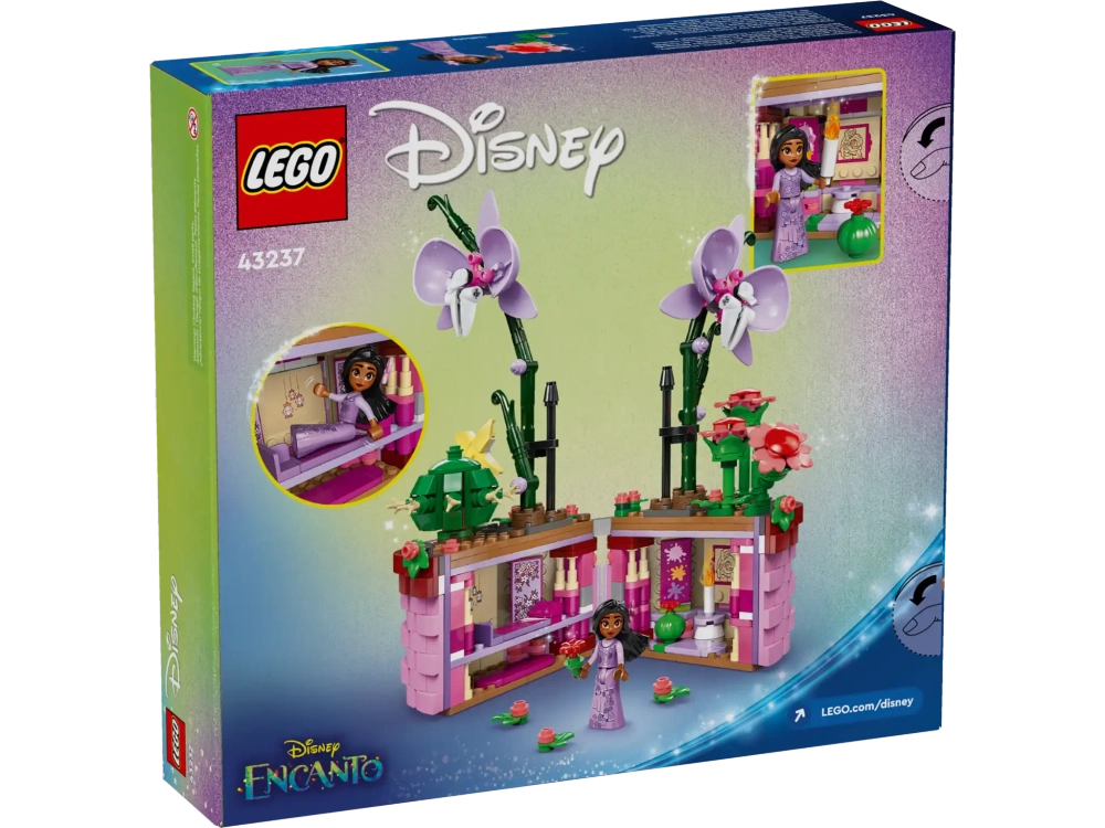 Конструктор LEGO Disney 43237 Цветочный горшок Изабеллы