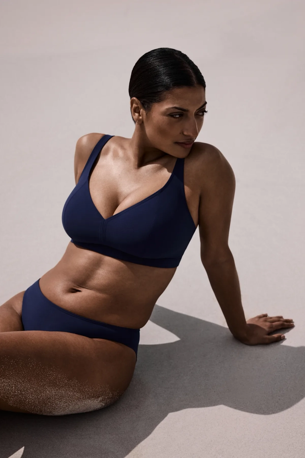 PRIMADONNA Swim Aswan Топ с треугольным вырезом, темно-синий