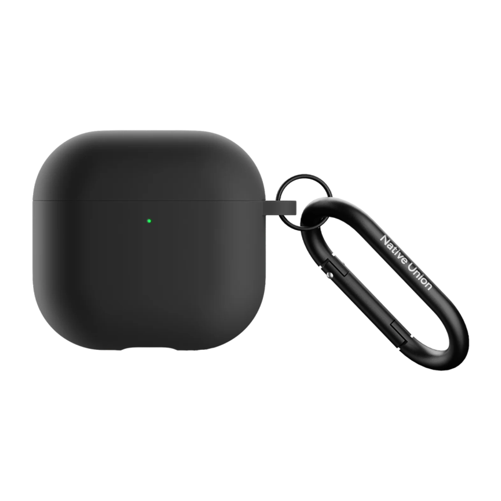 Силиконовый чехол с карабином Native Union Active Case для AirPods 4 Гибридный силиконовый чехол