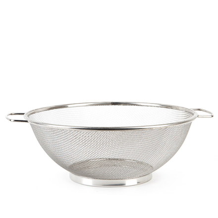 Сито с ручками d=24см. h=9,5см. (нержавеющая сталь) (упаковочный пакет)
