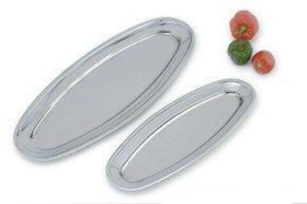 Блюдо овальное нерж. 65*27 см. для рыбы MGsteel /1/10/