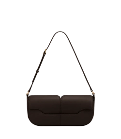 POLENE СУМКА OSMO, ТЕМНО-КОРИЧНЕВЫЙ