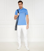 Поло Tommy Hilfiger - голубой(MW0MW34769)