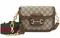 Мини-сумка Gucci Horsebit 1955 коричнево-бежевый