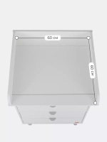 Комод RANT Basic 64см 4 ящ. (арт.101) (белый)