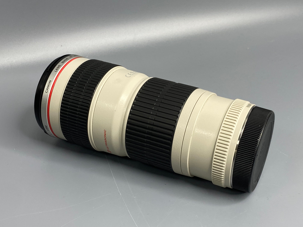 Canon 70-200 2.8L USM Царапины на линзе