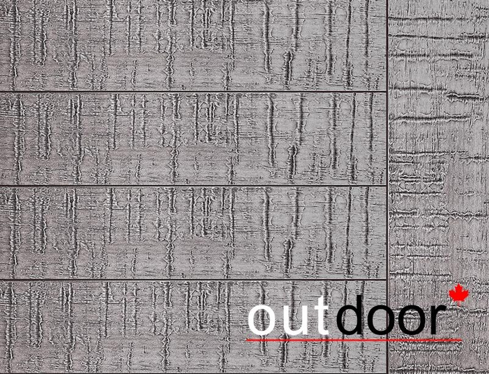 Террасная доска ДПК Outdoor 3D 150*25*4000 мм. VIRGINIA/COLORADO темно-серая