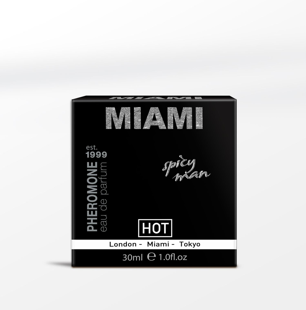 HOT Miami Spisy - Духи c феромонами, мужские, 30 мл
