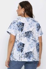 Блуза Велес (синяя) Б13758-20М LT Collection