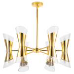 817122 Люстра STRATO 12х40W E14 ЗОЛОТО