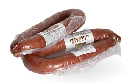 Колбаса "Говяжья" полукопченая Могилевский МК