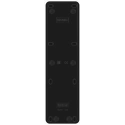 Розетка Intro Quadro 2-210-05 пятерная с заземлением 5х2P+E 16А-250В IP20 ОУ антрацит