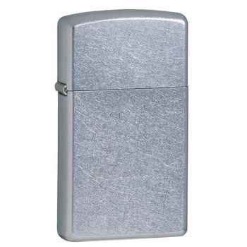 Зажигалка ZIPPO Slim® с покрытием Street Chrome™ (1607)