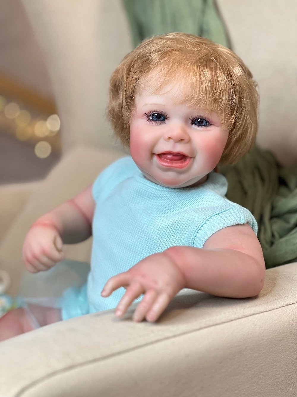 Кукла Реборн мягконабивная 50см в пакете (FA-749)