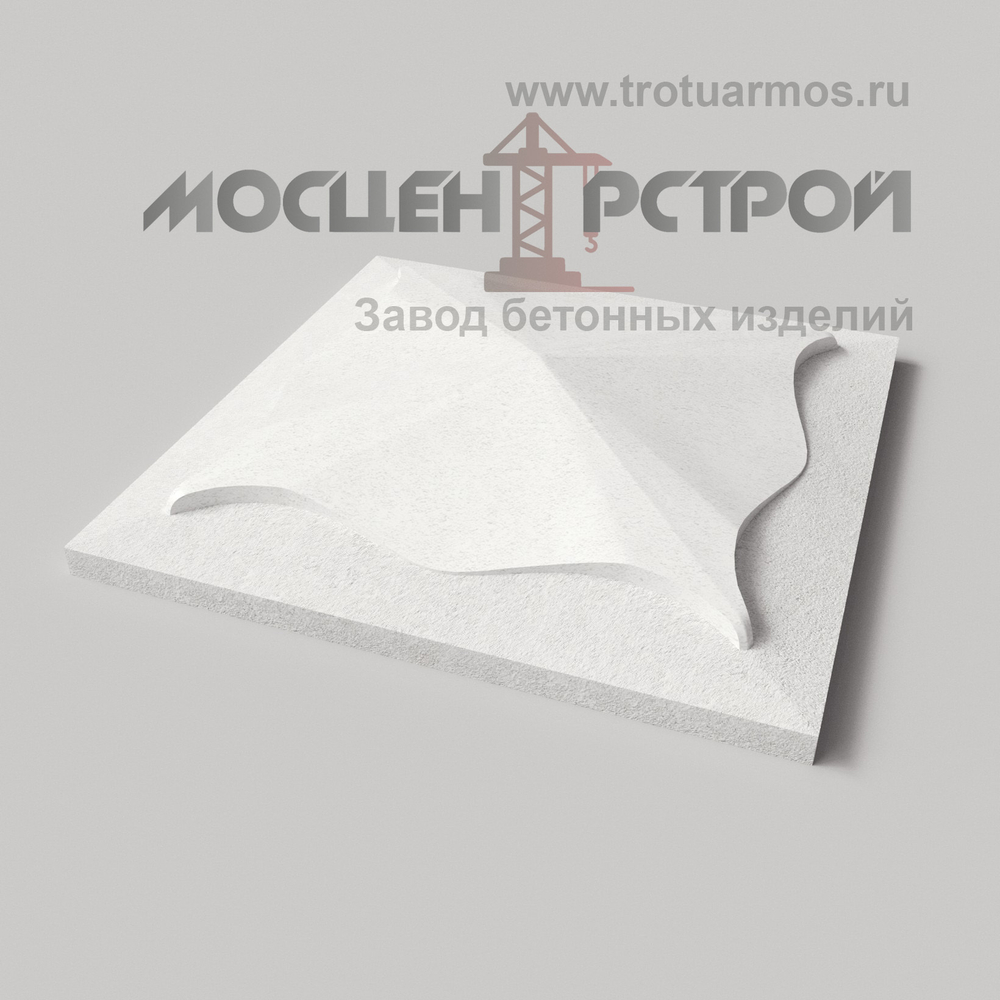 Навершие Вибролитое "Медуза" 450х450