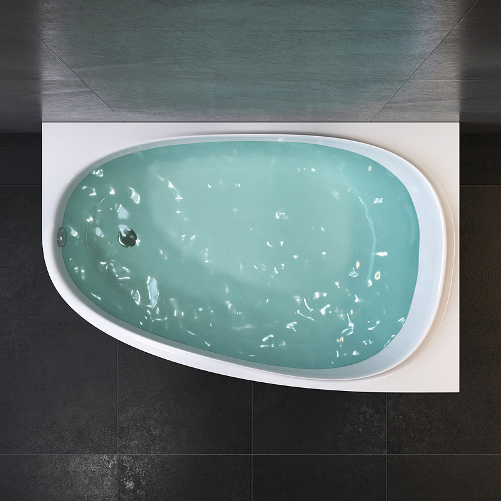 Акриловая ванна AM.PM Like (АМ.ПМ Лайк) 170x110 R, W80A-170R110W-A