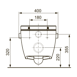Унитаз TECEone с гигиеническим душем