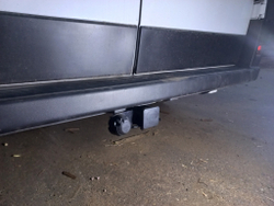 Фаркоп под квадрат для Fiat Ducato / Citroen Jumper / Peugeot Boxer, c 2006г., Бизон.FA 0340-E