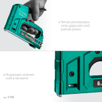 KRAFTOOL Universal-HD, 6-в-1: 53 (A/10/JT21) 23GA (6 - 14 мм)/140 (G/11/57) 20GA (8 - 14 мм)/13/53F/300/500, универсальный алюминиевый степлер (3188)