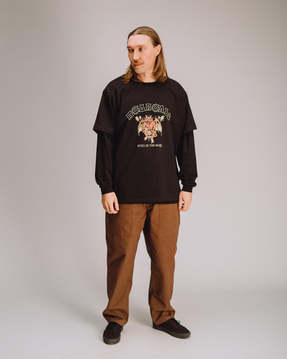 Футболка Подполье Still черная