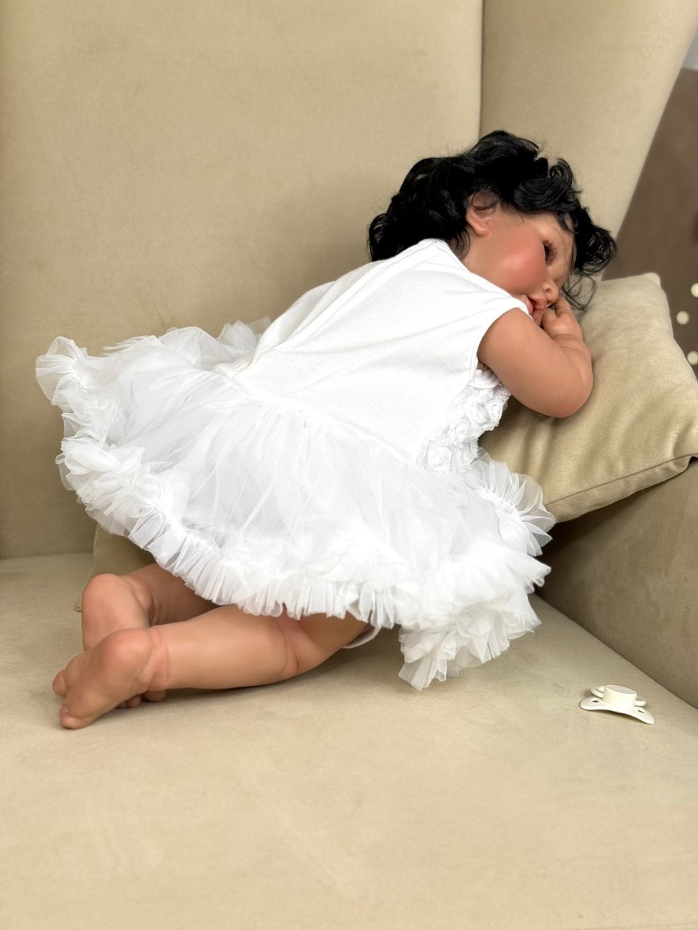 Кукла Реборн мягконабивная 60см (FA-972)