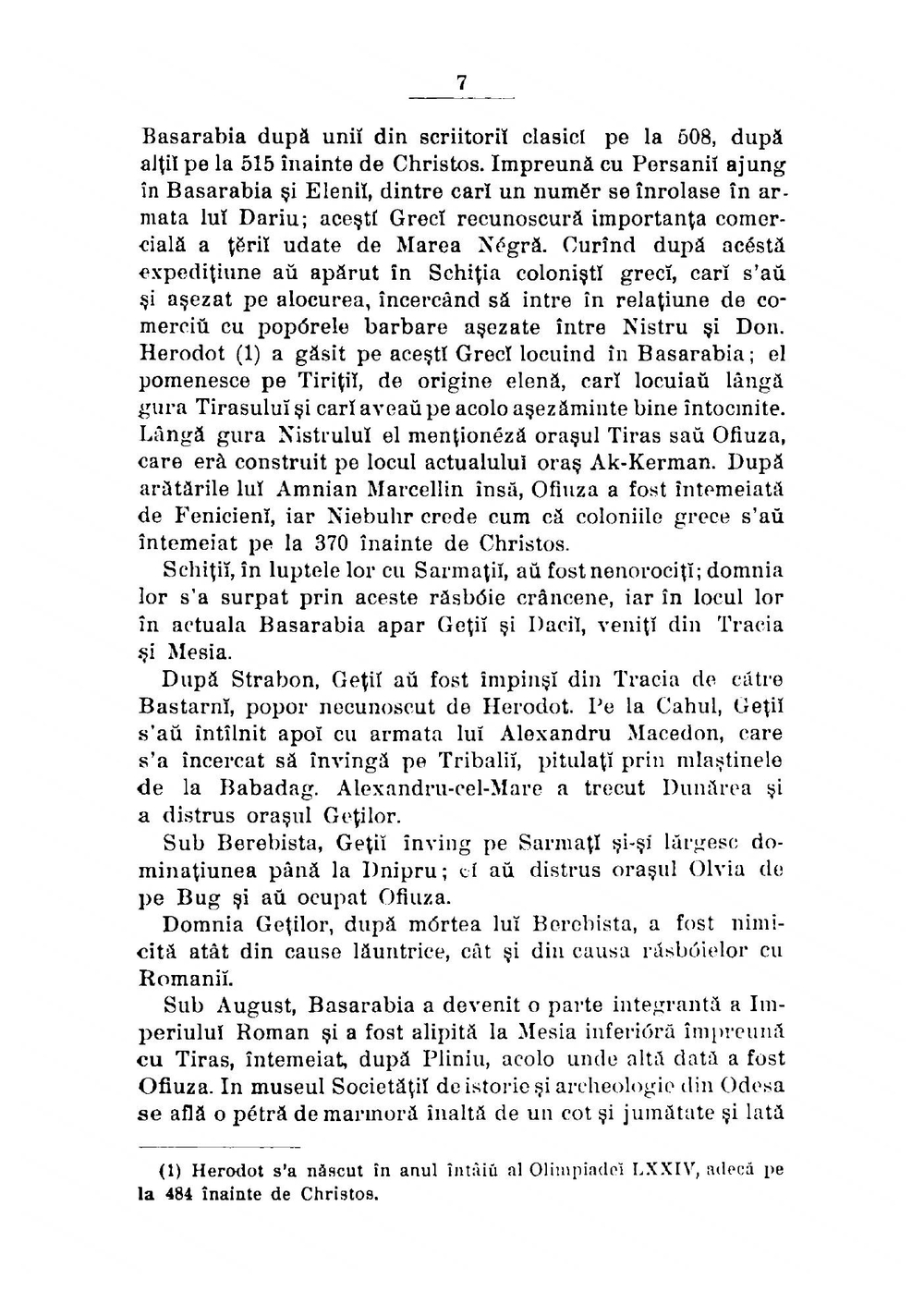 Basarabia in Secolul XIX | Zamfir C. Arbure