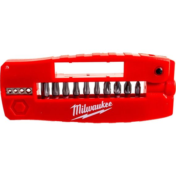 Набор бит Milwaukee SHOCKWAVE &quot;Крокодил №2&quot; 12шт (910)