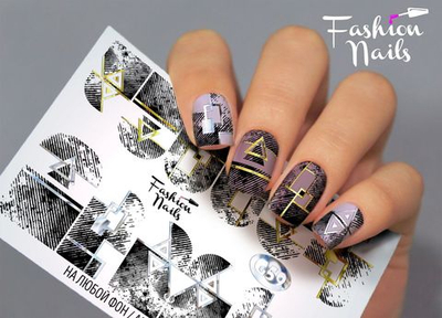 Слайдер-дизайн Fashion Nails Серия G № 59