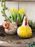 Фигурки для декора "Курица" 10,5x17xH12см 10,5x12xH15,5 см CAMPO Home & Garden