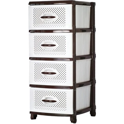 Комод (Бежево-шоколадный)