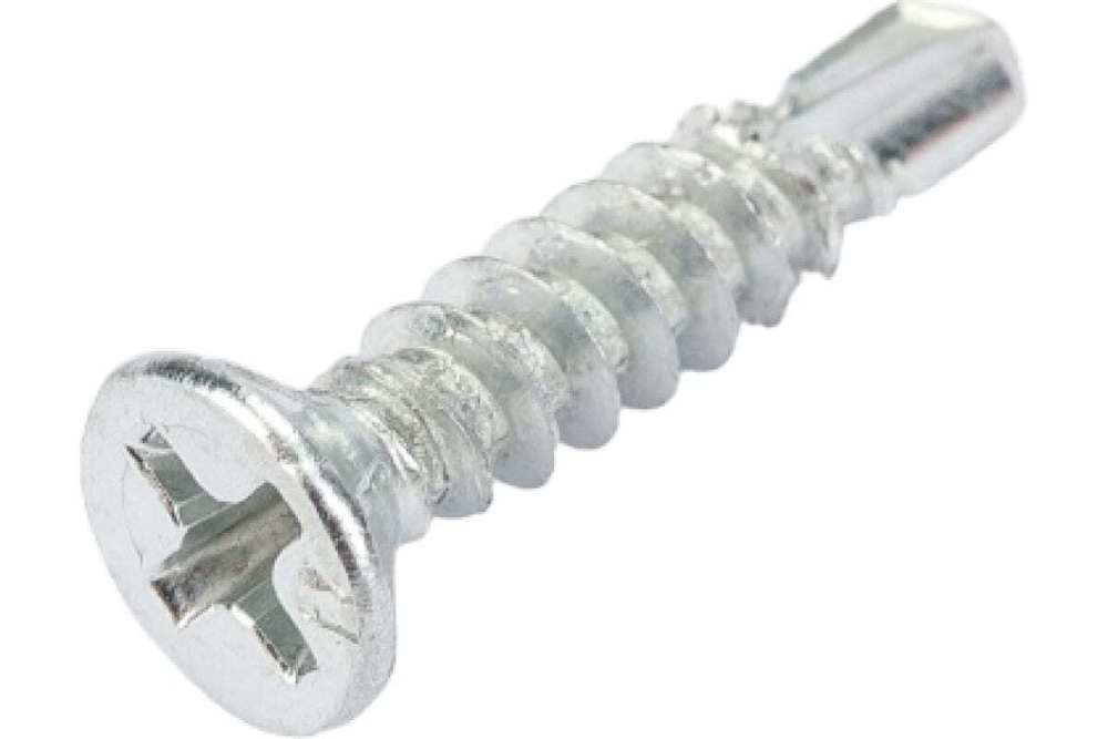 САМОРЕЗЫ СТРОЙБАТ Д/МОНТ/ОКОН БЕЛ/ЦИНК С БУР. 3,9Х19 10ШТ