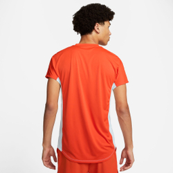 Мужское теннисное поло Nike Dri-Fit Slam T-Shirt Men - White, Orange
