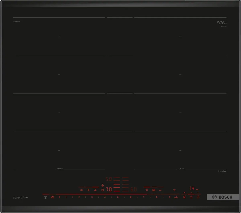 Индукционная варочная панель Bosch PXY695DX6E