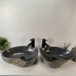 Раковина из речного камня ПАРА! RS-65362 56*41*15 0865