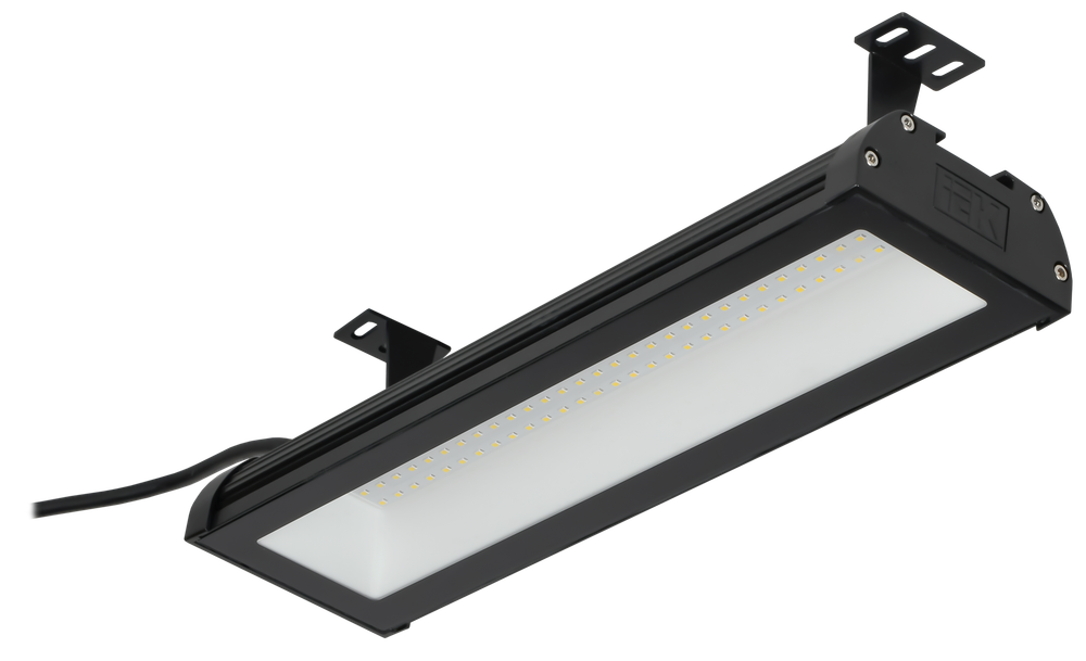 Светильник LED для высоких пролетов ДСП 7022 50Вт 5000К IP65 400х43.2мм LIGHTING IEK
